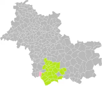 Angé dans l'intercommunalité en 2016.
