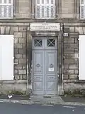 L'entrée du musée, 44 rue de Montmoreau