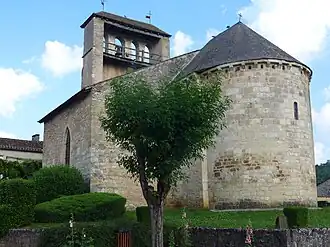 L'église Saint-Laurent.