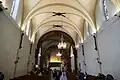 L'intérieur de l'église Notre-Dame-du-Refuge