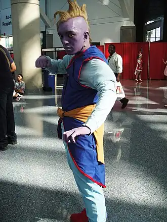 Cosplay de Kaïo Shin à l'Anime Expo 2011, à Los Angeles.