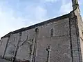 Façade nord de la nef