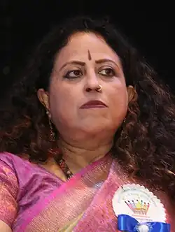 Description de l'image Anitha Nair atKollam 1 2024.jpg.
