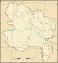 Carte de la province d'Anjou indiquant les sénéchaussées en 1789.