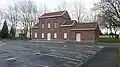 L'ancienne gare reconvertie en salle de musique.