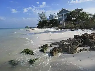 Front de mer sur l'île