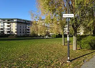 Le parc en 2018.