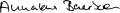 Signature de Annalena Baerbock