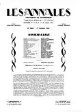 Sommaire du 1er octobre 1927.