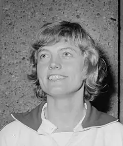Anne-Marie Nielsen en 1971.