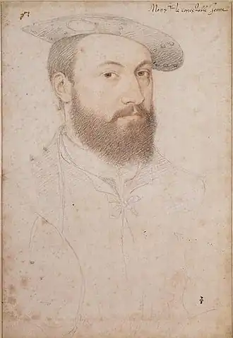 Anne de Montmorency (1530, musée Condé de Chantilly).