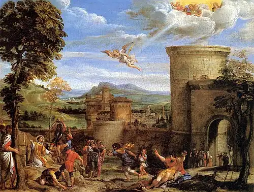 La Lapidation de saint Étienne, 1600-1605 – Musée du Louvre, Paris.