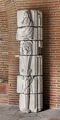 Atlante engainé (milieu du XVIe&nbsp;siècle, musée des Augustins).