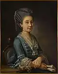 Portrait de sa mère Renée-Louise Le Normand du Buisson.