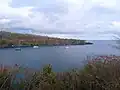 Anse à la Barque et pointe Dibuque vues de la pointe de l'Anse.