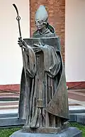Statue de saint Anselme.