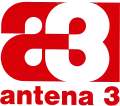 Logo d'Antena 3 de 1990 à 1992.