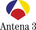 Logo d'Antena 3 de 1992 à 2004.