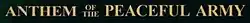 Description de l'image Anthem of the Peaceful Army.jpg.