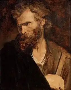 L'Apôtre Jude-Thadée, Antoine van Dyck (1619-1621)Musée d'Histoire de l'art de Vienne, Autriche.