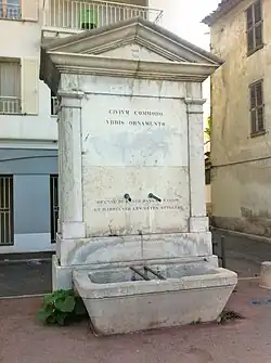 La fontaine de 1855