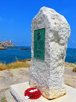 Monument du débarquement.