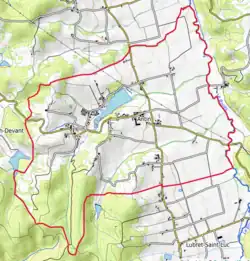 Carte topographique
