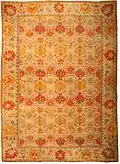 Tapis d'Oushak ancien.