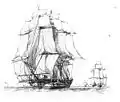 Frégate française de 60 canons