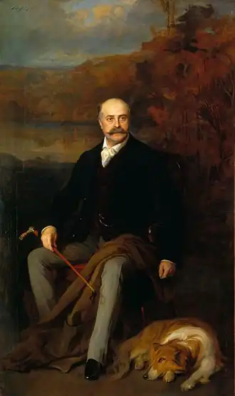 Portrait d'Antoine XI-Agénor, 11e&nbsp;duc de Gramont, 1902, musée national du château de Pau.