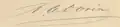 Signature de Antoine-Aimé Dorion