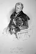 Le même sur une lithograpgie de Franz Eybl (1841)