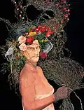 Antonella Huile/bois 80x80 cm (1979)