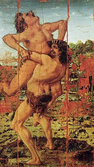 Antonio Pollaiuolo (Hercule et Antée, vers 1475.