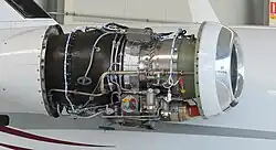 Vue du moteur.