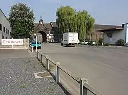 Le puits du Pavé Sud et les ateliers centraux.