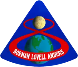 Insigne de la mission Apollo 8.