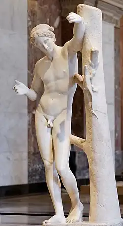 Courbe en S du Sauroctone Borghèse