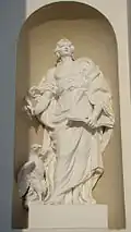 Statue de l'apôtre saint Jean.