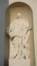 Statue de l'apôtre saint Marc.