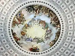 Constantino Brumidi, Apothéose de Washington (1865), coupole du capitole, à Washington, D.C.