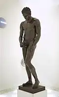 Apoxyomène de Croatie. Copie en bronze, H. 1,92&nbsp;m.IIe ou Ier&nbsp;siècle (?)/ original non identifié, Lysippe ?, . Musée de l'île de Lošinj
