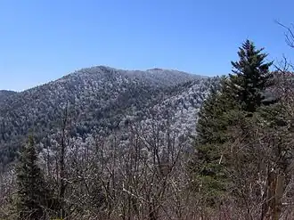 Vue depuis le sentier des Appalaches.