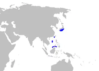 Description de l'image Apristurus platyrhynchus distmap.png.