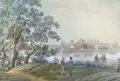Aquatinta - Dutzendteich (1830?)