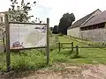 La Voie Antique au Vieux Bourg.