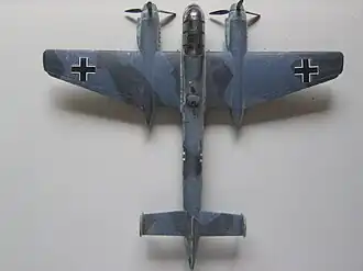 Vue de l'avion.