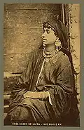 Femme arabe de Jaffa.