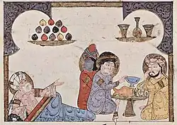 Banquet des médecins, Bibliothèque Ambrosienne