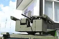 Arbalet-DM-M - version avec ATGM 9M113 Konkours et lance-grenades 30 mm AGS-30M.